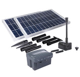 Reefe Solar Fountain Pump with Battery Backup