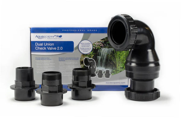 Aquascape Dual Union check valve 2.0