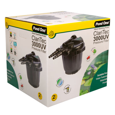 Pond One CLARITEC 3000UV Pond Filter