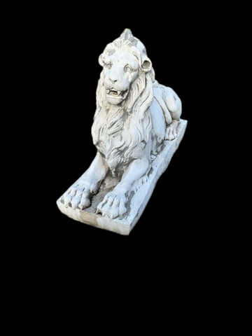 Large Concrete Lion Statue