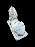 Large Concrete Lion Statue
