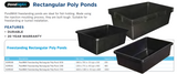 PondMAX Freestanding Rectangular Ponds