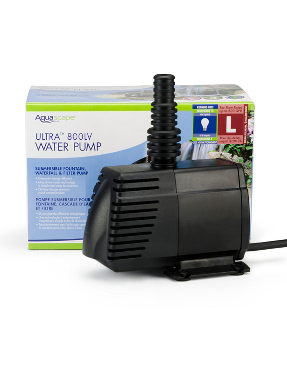 Buy Aquascape Ultra 800 Low Voltage Feature Pump 3000 LPH Online