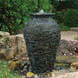 Aquascape Medium Stacked Slate Urn Fountain Kit
