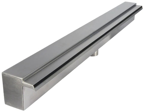 PondMAX Stainless Steel Waterwall – 30mm Lip Bottom Entry