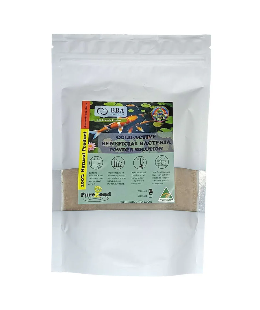 BBA PurePond COLD-ACTIVE Bacteria Powder Solution