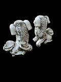 Concrete Foo Dog Statues