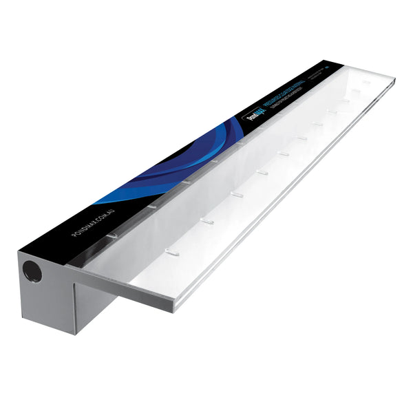 PondMAX Acrylic Waterwall - 125mm Lip  Bottom Entry