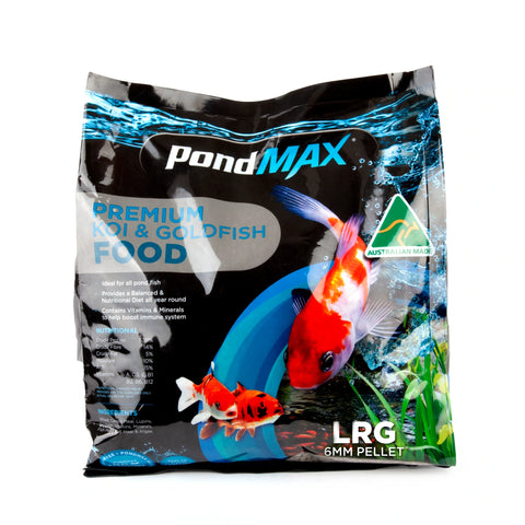 PondMAX Premium Koi & Goldfish Food 6mm 10KG