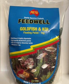 APS Gold Fish & Koi Floating Pellets SMALL SIZE
