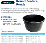 PondMAX Freestanding Round Ponds