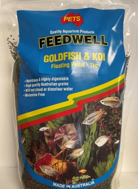 APS Gold Fish & Koi Floating Pellets BABY SIZE