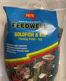 APS Gold Fish & Koi Floating Pellets LARGE SIZE