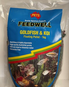 APS Gold Fish & Koi Floating Pellets MEDIUM SIZE