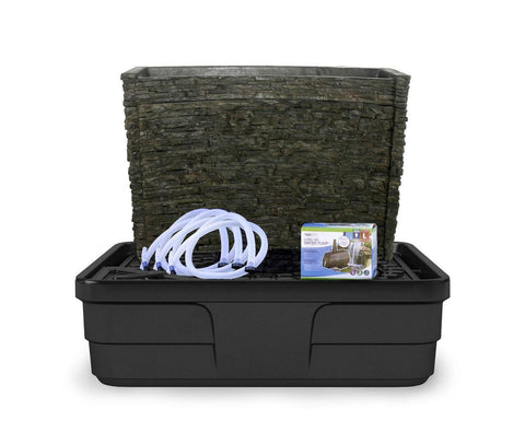 Aquascape Stacked Slate Spillway Wall 81cm Landscape Fountain Kit