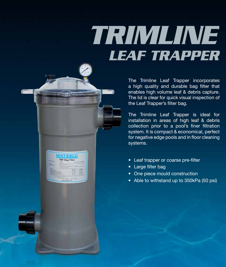Leaftrapper Buy Waterco Trimline Leaf Trapper Online | Ponds R Us